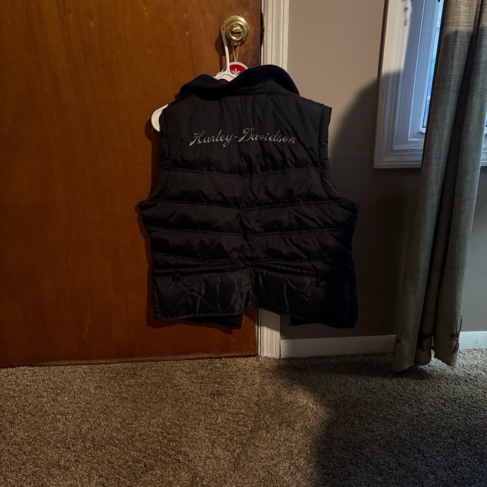 Harley-Davidson Midnight Black Quilted Vest